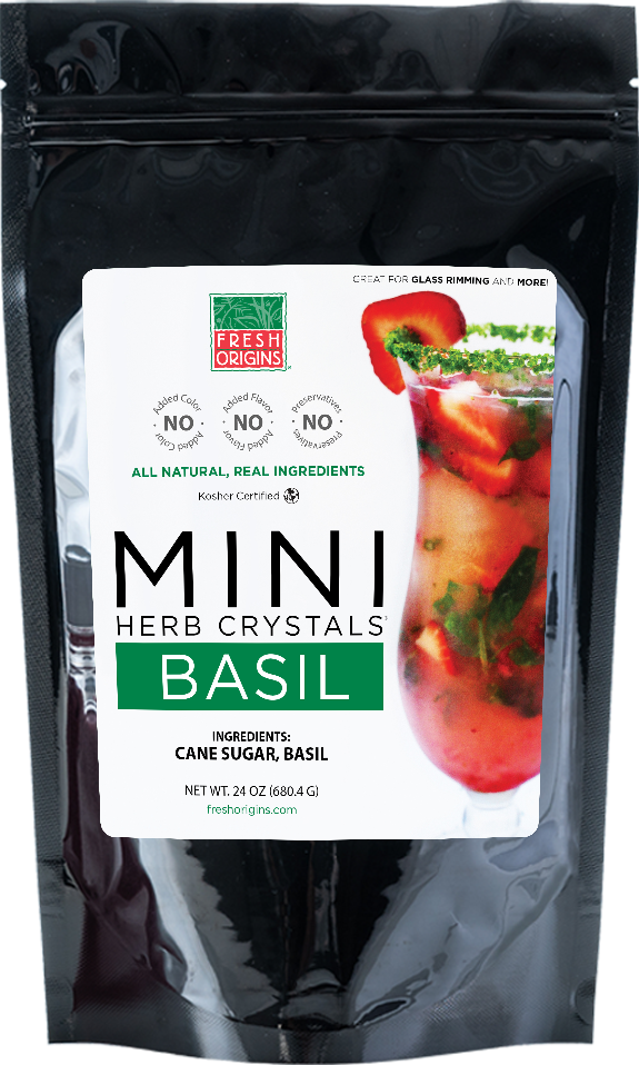 Mini Herb Crystals Basil Gourmet Sweet Botanicals