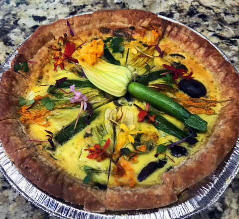 Zucchini w/ Flower
